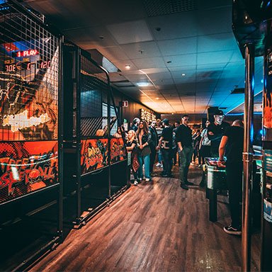 Arcade Växjö Event Center Knock em Down