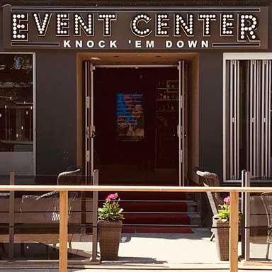 Event Center Knock em Down